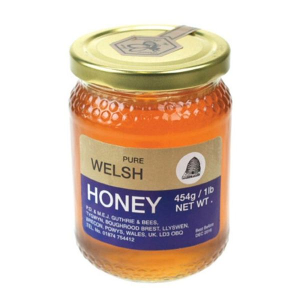 Peter Guthrie 454g Pure Welsh Set Honey - Old Railway Line Garden Centre