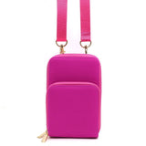 POM Recycled Nylon Bright Pink Phone Bag - Old Railway Line Garden Centre