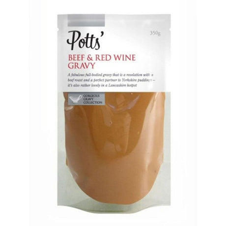 Potts 350g Beef & Red Wine Gravy - Old Railway Line Garden Centre