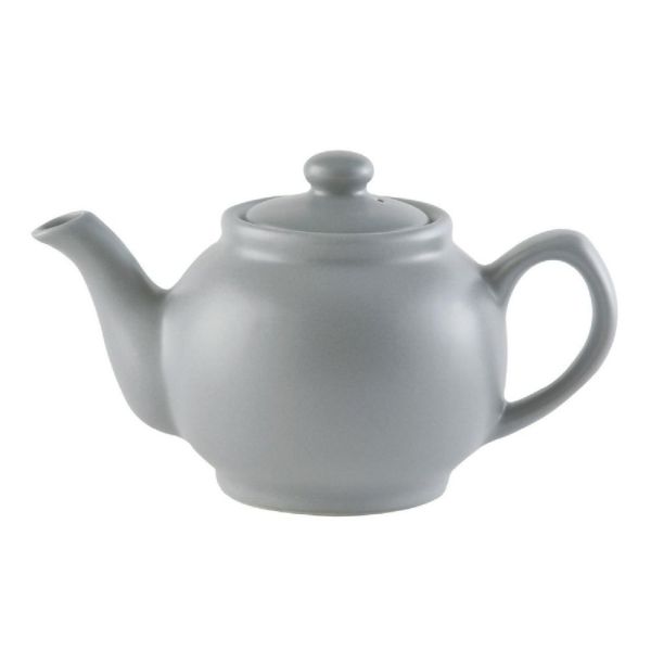 Price & Kensington 1.1L Matt Grey 6 Cup Teapot - Old Railway Line Garden Centre