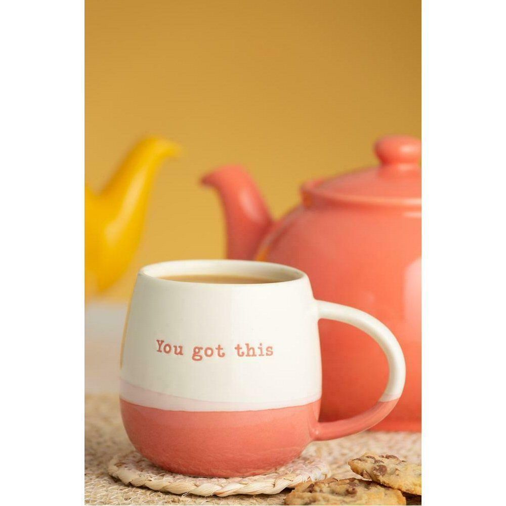 Price & Kensington 340ml Two Tone 'You Got this' Coffee Mug - Old Railway Line Garden Centre