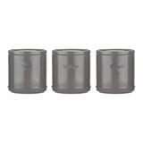 Price & Kensington 750ml Charcoal Accents Tea, Coffee & Sugar Pots - Old Railway Line Garden Centre