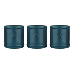 Price & Kensington 750ml Teal Accents Tea, Coffee & Sugar Pots - Old Railway Line Garden Centre