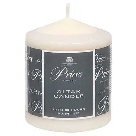 Price's 10cm Altar Candle - Old Railway Line Garden Centre