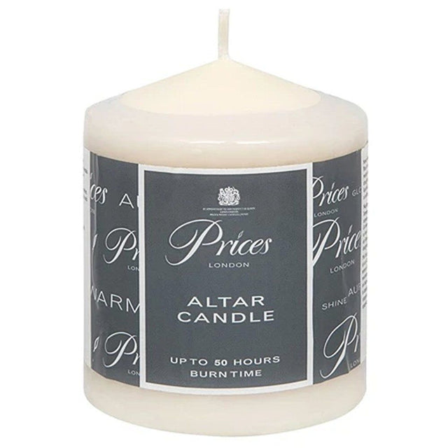 Price's 10cm Altar Candle - Old Railway Line Garden Centre