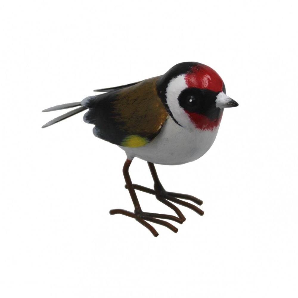 Primus 16cm Large Metal Goldfinch - Old Railway Line Garden Centre