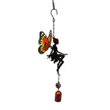 Primus 43cm Orange Hanging Fairy Bell Chime - Old Railway Line Garden Centre