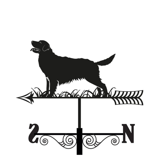 Primus Metal Golden Retriever Silhouette Weathervane - Old Railway Line Garden Centre