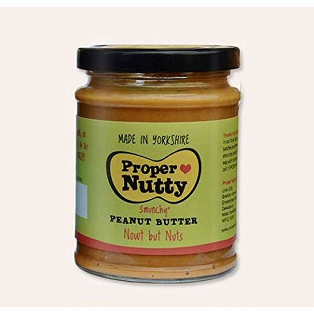 Proper Nutty 280g Nowt but Nuts Peanut Butter - Old Railway Line Garden Centre