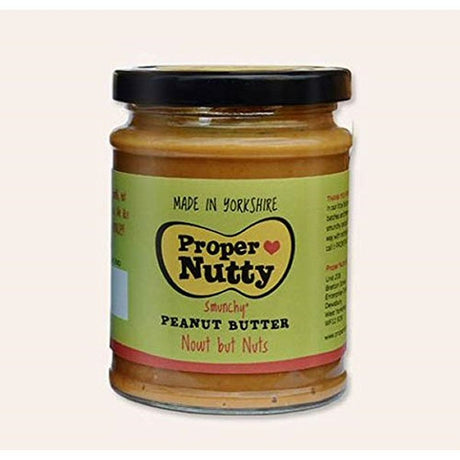 Proper Nutty 280g Nowt but Nuts Peanut Butter - Old Railway Line Garden Centre
