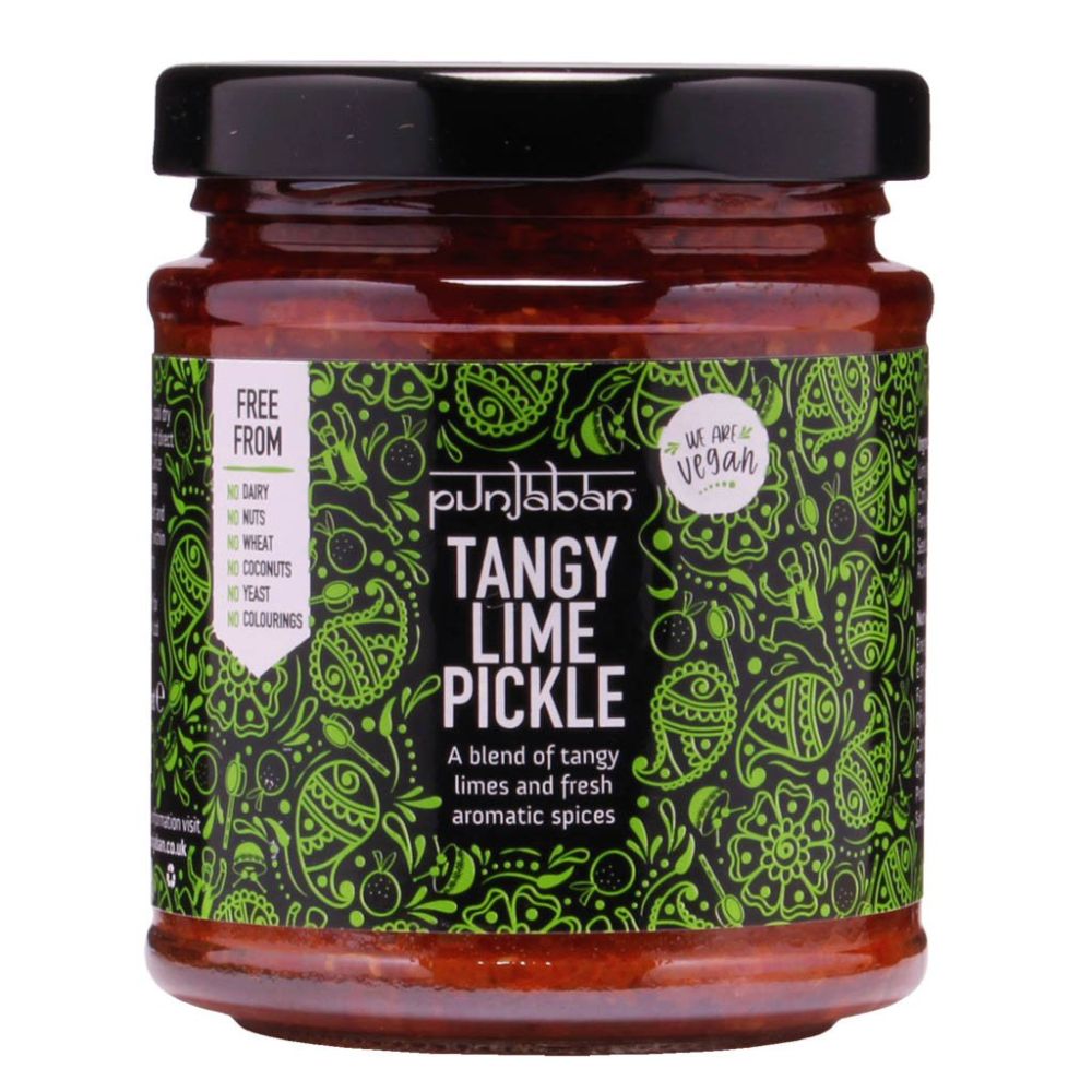 Punjaban 225g Tangy Lime Pickle - Old Railway Line Garden Centre