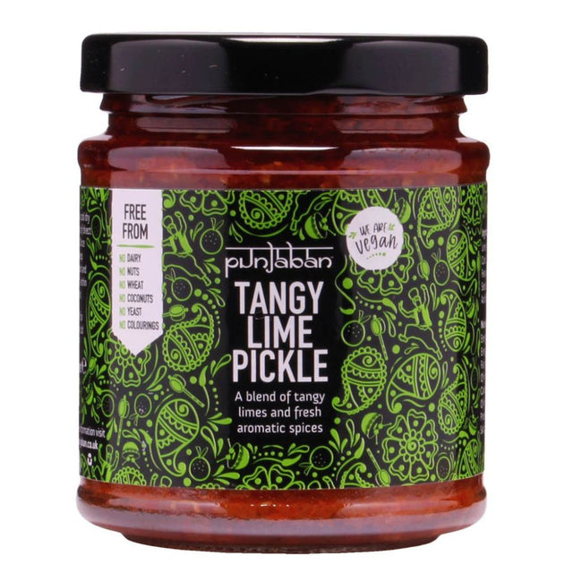 Punjaban 225g Tangy Lime Pickle - Old Railway Line Garden Centre