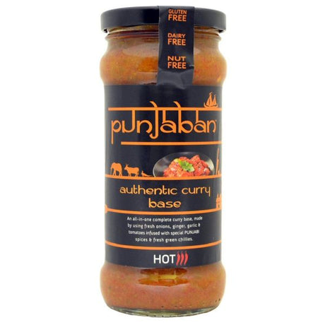 Punjaban 350g Hot Curry Sauce - Old Railway Line Garden Centre