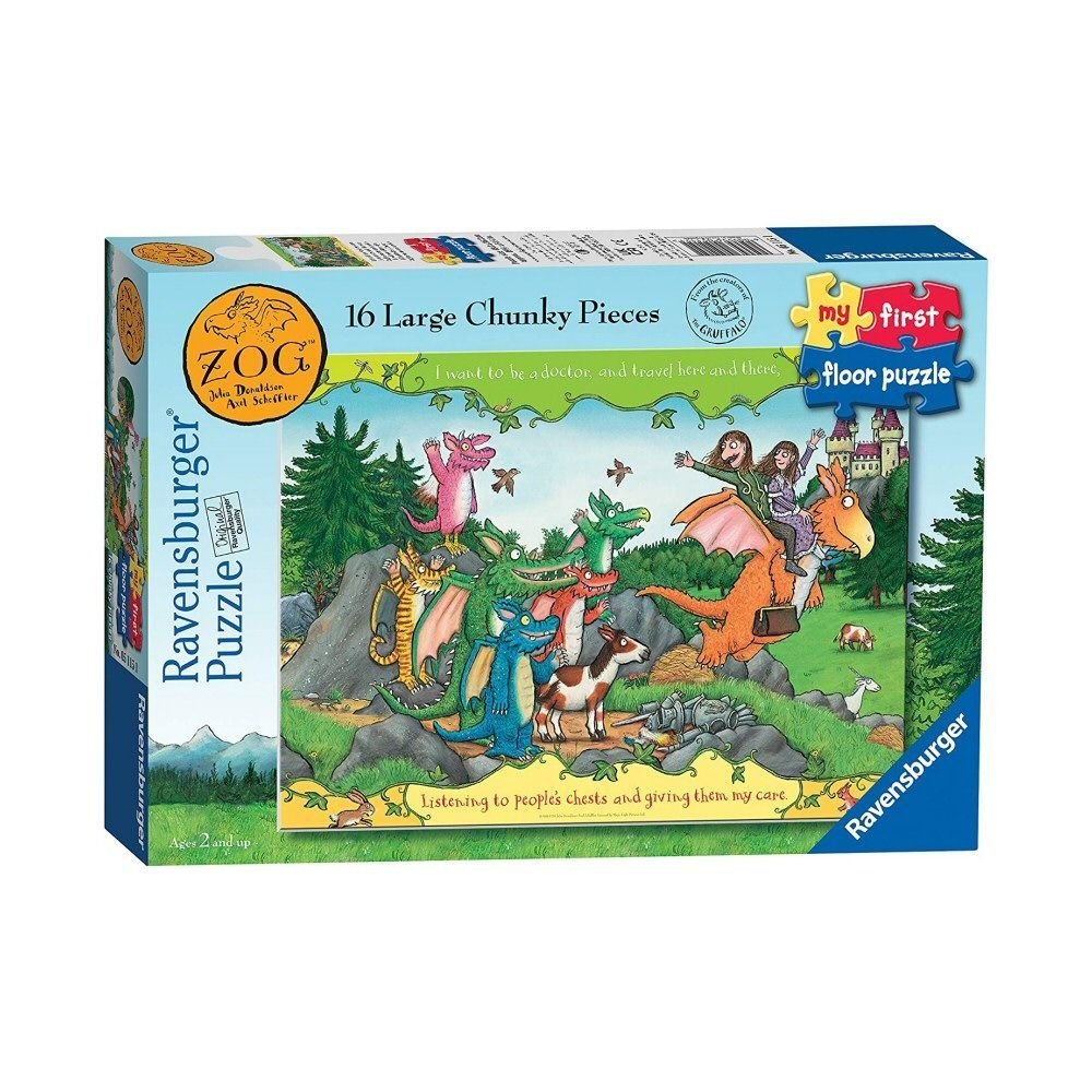 Ravensburger Zog My First Floor Puzzle - Old Railway Line Garden Centre