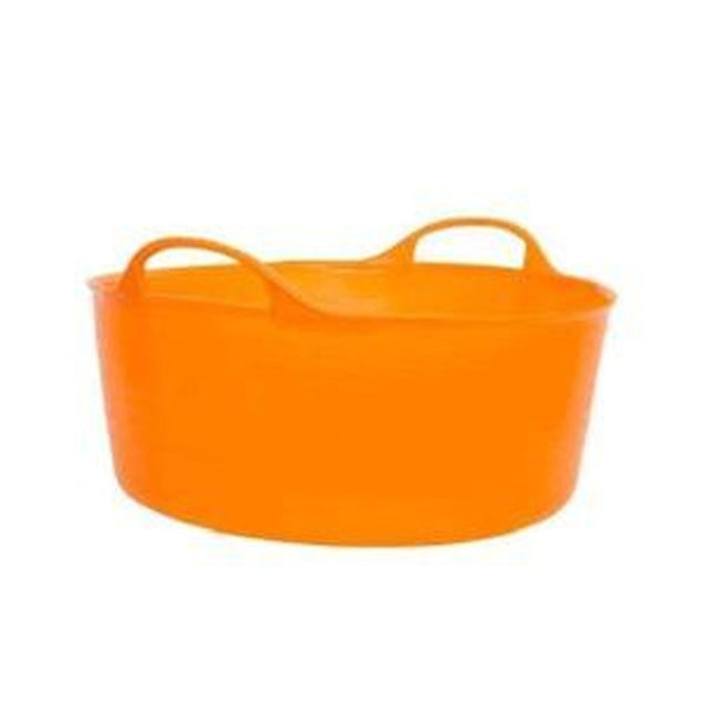 Red Gorilla 15L Shallow Orange Tubtrug - Old Railway Line Garden Centre