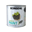 Ronseal 2.5 Litre Charcoal Grey Colour Paint - Old Railway Line Garden Centre