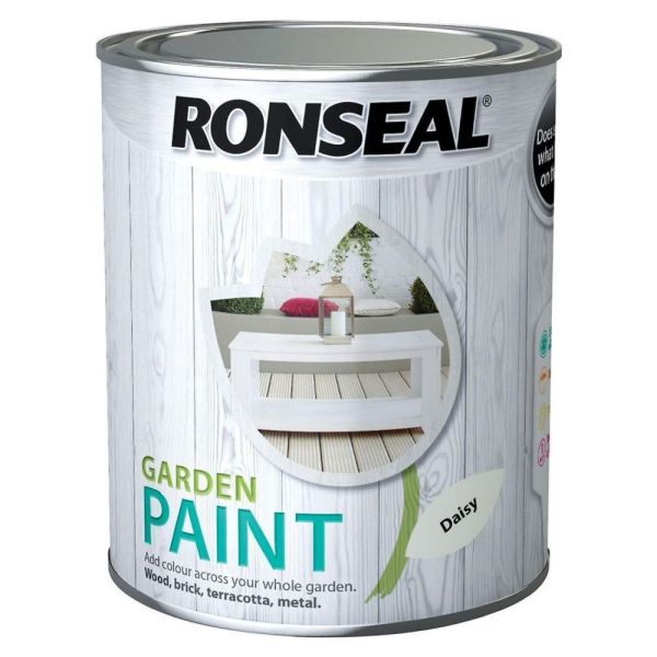 Ronseal 2.5 Litre Daisy Garden Colour Paint - Old Railway Line Garden Centre
