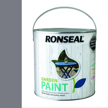 Ronseal 2.5 Litre Slate Garden Colour Paint - Old Railway Line Garden Centre