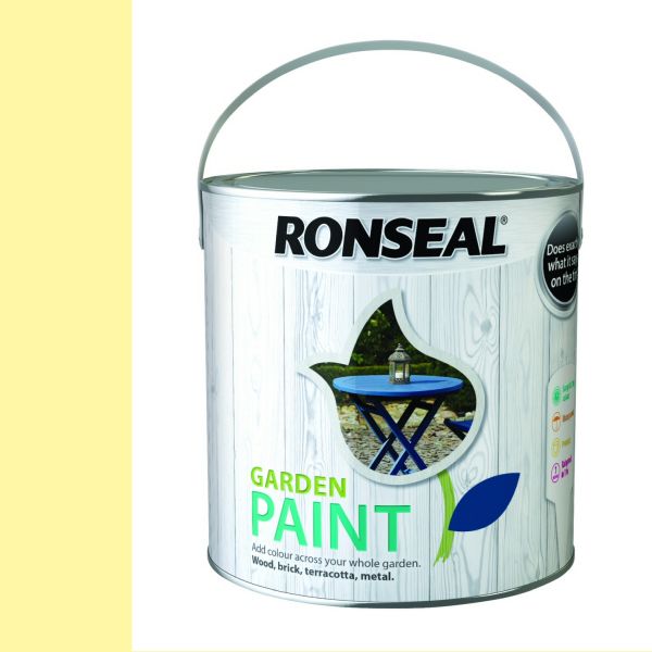Ronseal 250ml Elderflower Garden Colour Paint - Old Railway Line Garden Centre