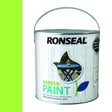 Ronseal 250ml Lime Zest Garden Colour Paint - Old Railway Line Garden Centre