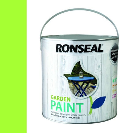 Ronseal 250ml Lime Zest Garden Colour Paint - Old Railway Line Garden Centre