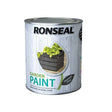 Ronseal 750ml Charcoal Grey Garden Colour Paint - Old Railway Line Garden Centre