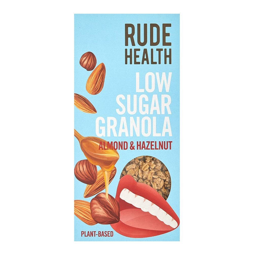 Rude Health 400g Almond & Hazelnut Low Sugar Granola - Old Railway Line Garden Centre