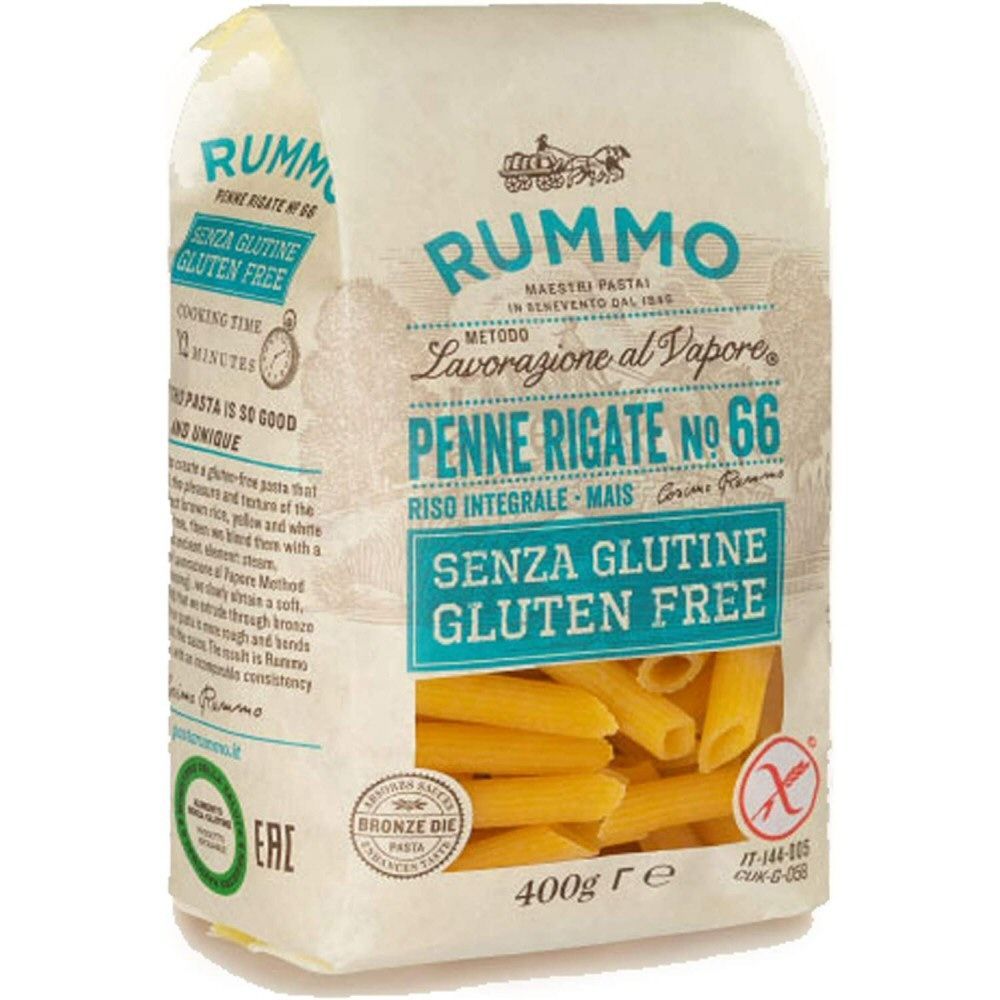 Rummo 400g Gluten Free Penne Rigate Pasta - Old Railway Line Garden Centre