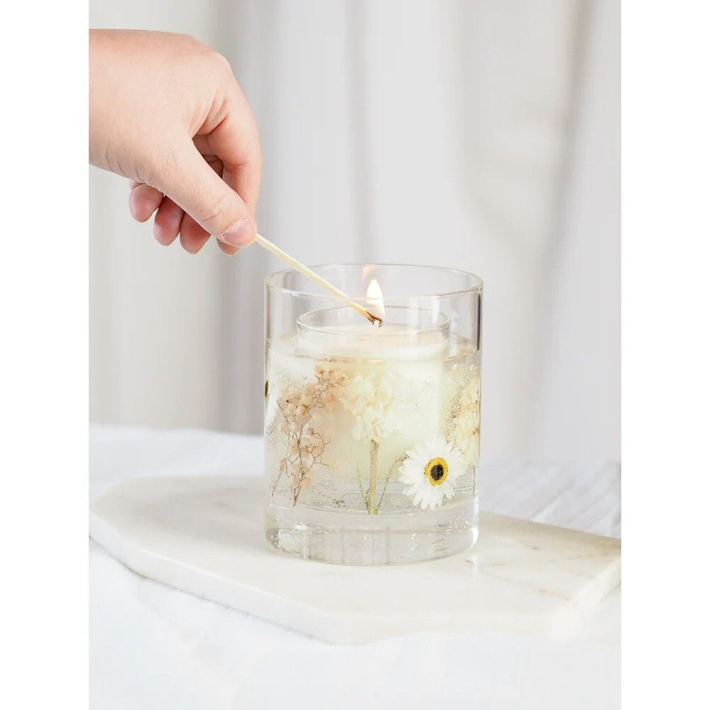 Samalanah Collection Meadow Lily & Neroli Botanical Candle - Old Railway Line Garden Centre