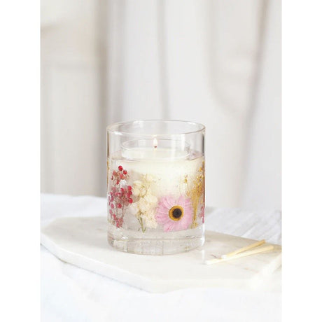 Samalanah Collection Peony & Jasmine Botanical Candle - Old Railway Line Garden Centre