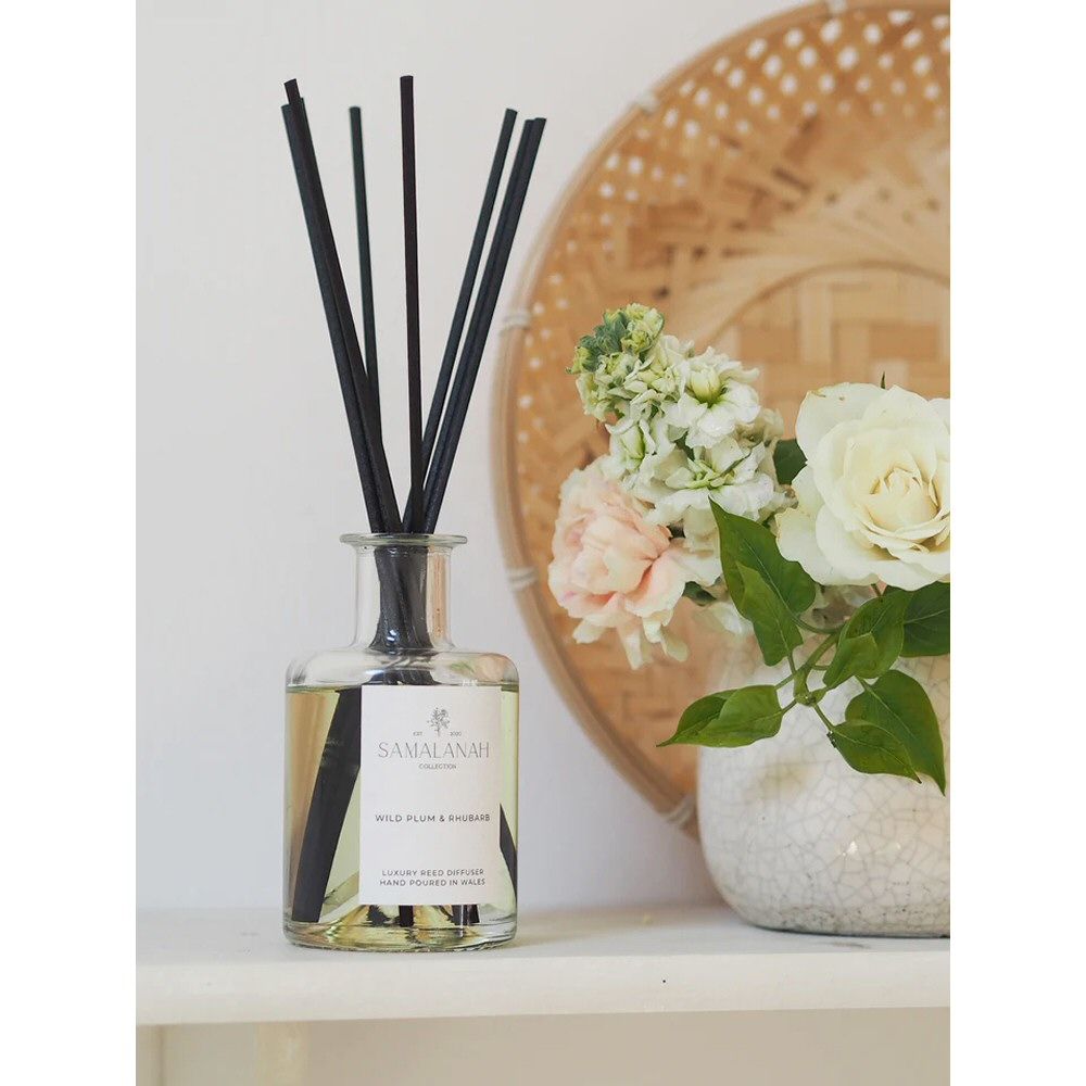 Samalanah Collection Wild Plum & Rhubarb Reed Diffuser