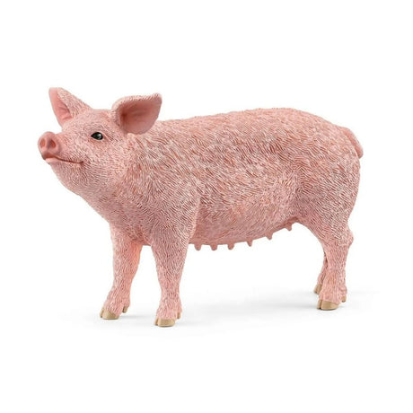 Schleich Pink Pig - Old Railway Line Garden Centre
