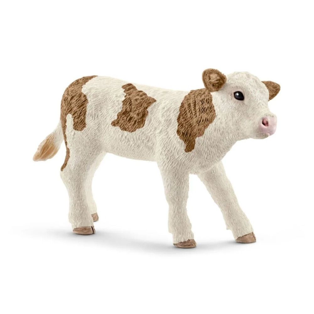 Schleich Simmental Calf Brown - Old Railway Line Garden Centre