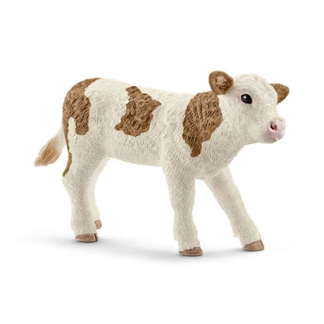 Schleich Simmental Calf Brown - Old Railway Line Garden Centre