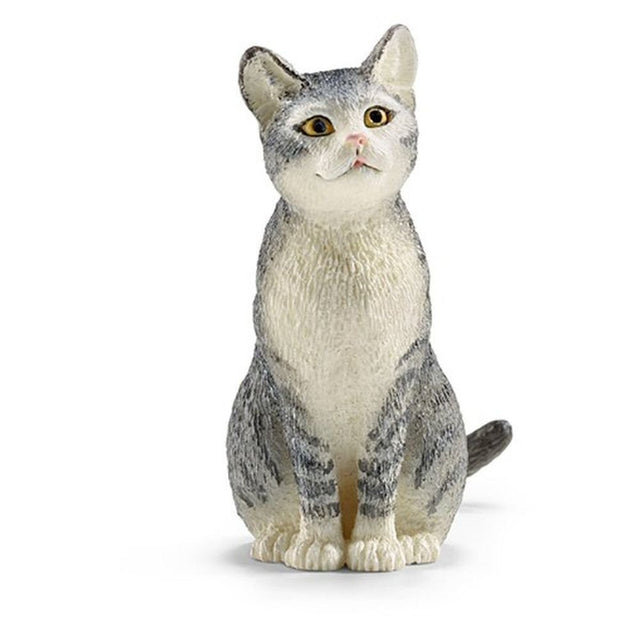 Schleich Sitting Cat - Old Railway Line Garden Centre