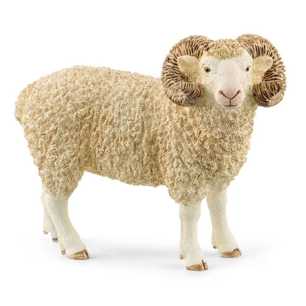 Schleich White Ram - Old Railway Line Garden Centre