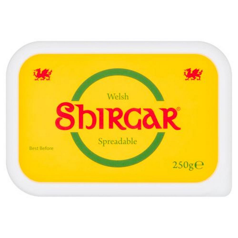 Shirgar Spreadable Butter 250g - Old Railway Line Garden Centre