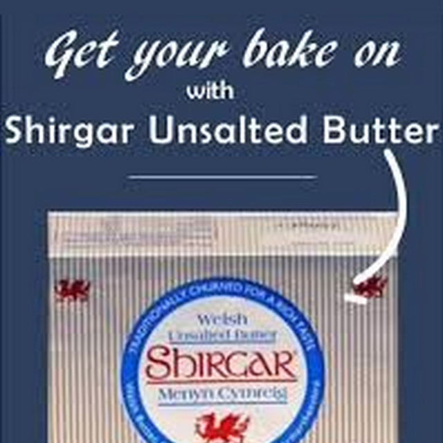 Shirgar Unsalted Butter 250g - Old Railway Line Garden Centre