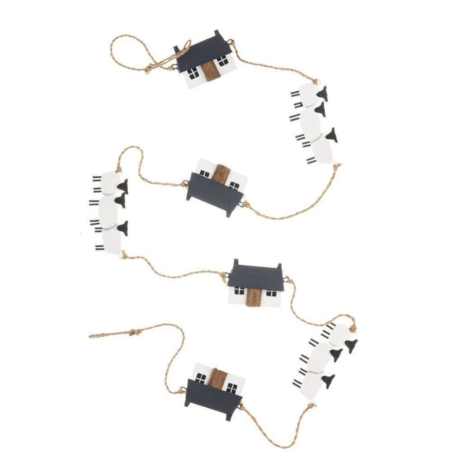 Shoeless Joe 137cm Shepherds Croft Garland - Old Railway Line Garden Centre