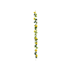 Sincere Floral 165cm Artificial Sunflower Autumn Garland - Old Railway Line Garden Centre