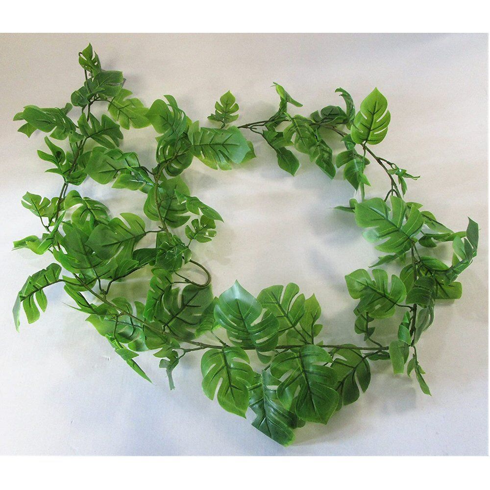 Sincere Floral 180cm Artificial Split Philodendron Garland - Old Railway Line Garden Centre