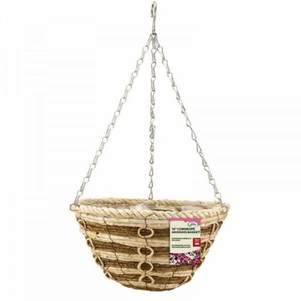 Smart Garden 12" Corn Rope Basket - Old Railway Line Garden Centre