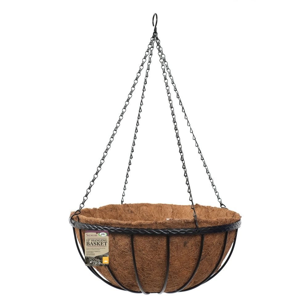Smart Garden 12" Saxon Hanging Basket - Old Railway Line Garden Centre