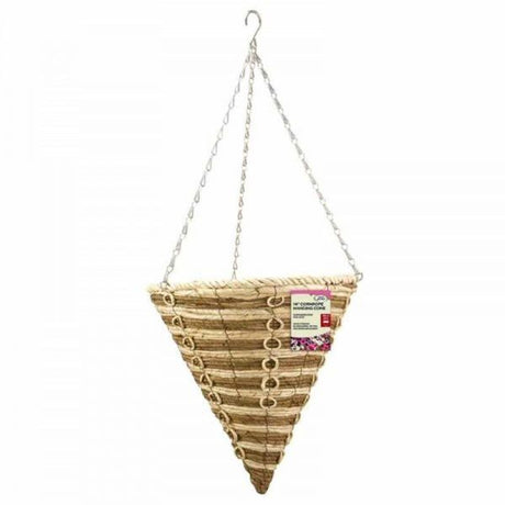 Smart Garden 14" Corn Rope Cone Basket - Old Railway Line Garden Centre