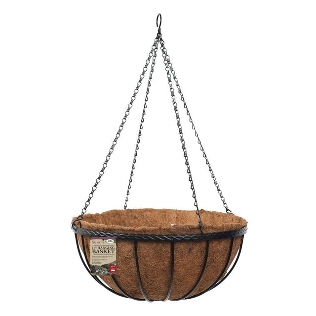 Smart Garden 14" Saxon Hanging Basket - Old Railway Line Garden Centre