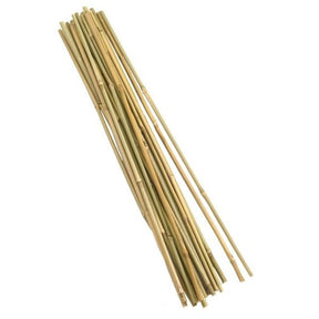 Smart Garden 150cm Extra Thick Bamboo Support Canes (Pack of 20) - Old Railway Line Garden Centre