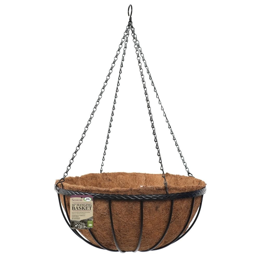 Smart Garden 16" Saxon Hanging Basket - Old Railway Line Garden Centre