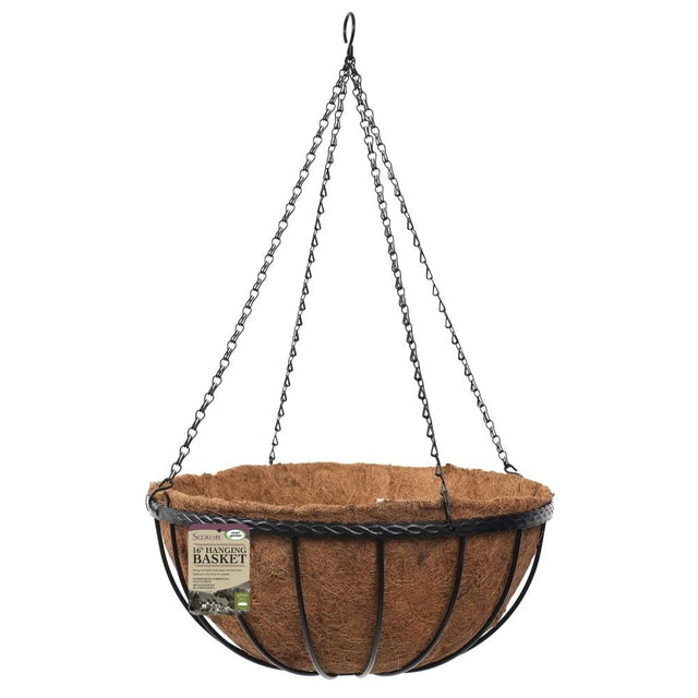 Smart Garden 16" Saxon Hanging Basket - Old Railway Line Garden Centre