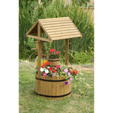 Smart Garden 1m Woodland Wishing Well Planter - Old Railway Line Garden Centre