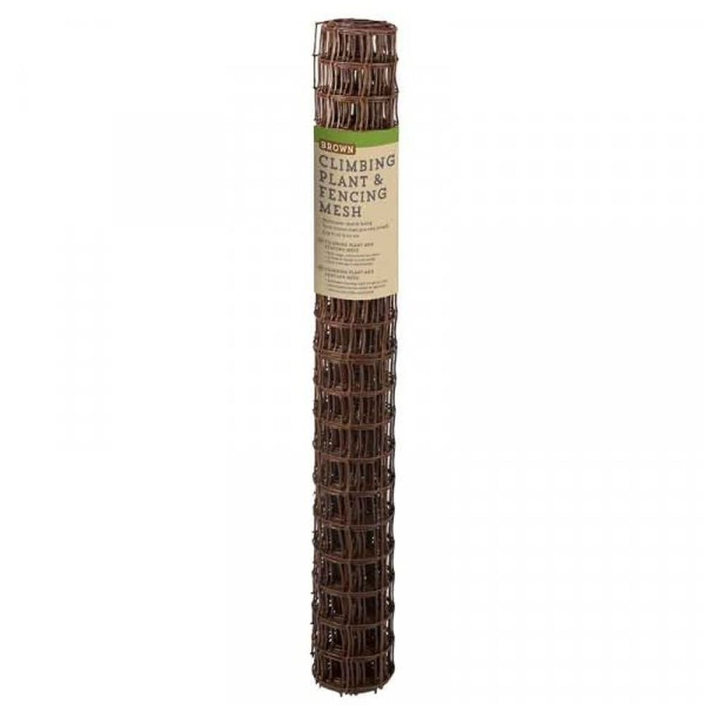 Smart Garden 20mm Brown Climbing Plant & Fencing Mesh (1m x 5m) - Old Railway Line Garden Centre